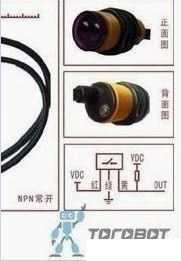 E18-D50NK ระยะเซ็นเซอร์การหลีกเลี่ยงอุปสรรคอินฟราเรด 3-50cm